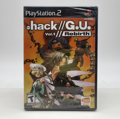 Dot Hack .hack   G.U. Vol. 1 : Rebirth (PlayStation 2, 2006) PS2 New Sealed