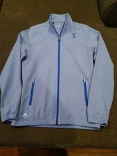 Adidas Golf Full Zip Jacket Women's S Llanarch Country Club Worn Once Euc