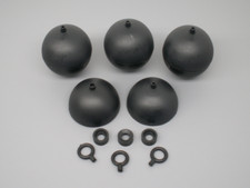10pc 3" Fireworks Plastic Ball Aerial Shell Mortar