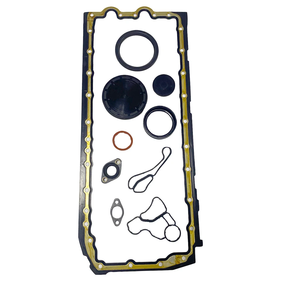 Fit For BMW 335i 335xi 435i 11137600482 Lower Gasket Set with Oil Pan Gasket Foto 2 de 4
