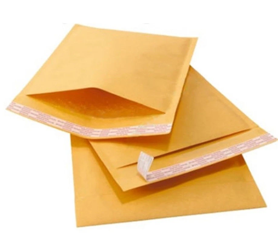 SOBRES ACOLCHADOS SOBRES 250 #0 6x10 KRAFT BURBUJA SOBRES 6"x10" SELLADO AUTOMÁTICO Foto 3 de 4