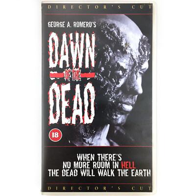 DAWN OF THE DEAD George A. Romero Dario Argento 78 HORROR ZOMBIE GORE TERROR VHS