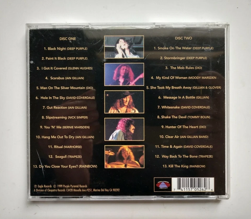 The Friends And Relatives Album Deep Purple 2 CD Set 1999 Dio Rainbow - Image 2 of 4