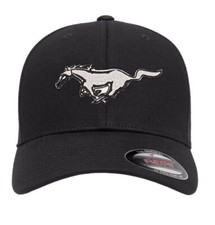 Ford Mustang Pony Grille Embroidered Flexfit