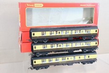 TRIANG HORNBY R743A R744 RAKE of 3 GREAT WESTERN MK1 COMPOSITE & BRAKE COACH ob