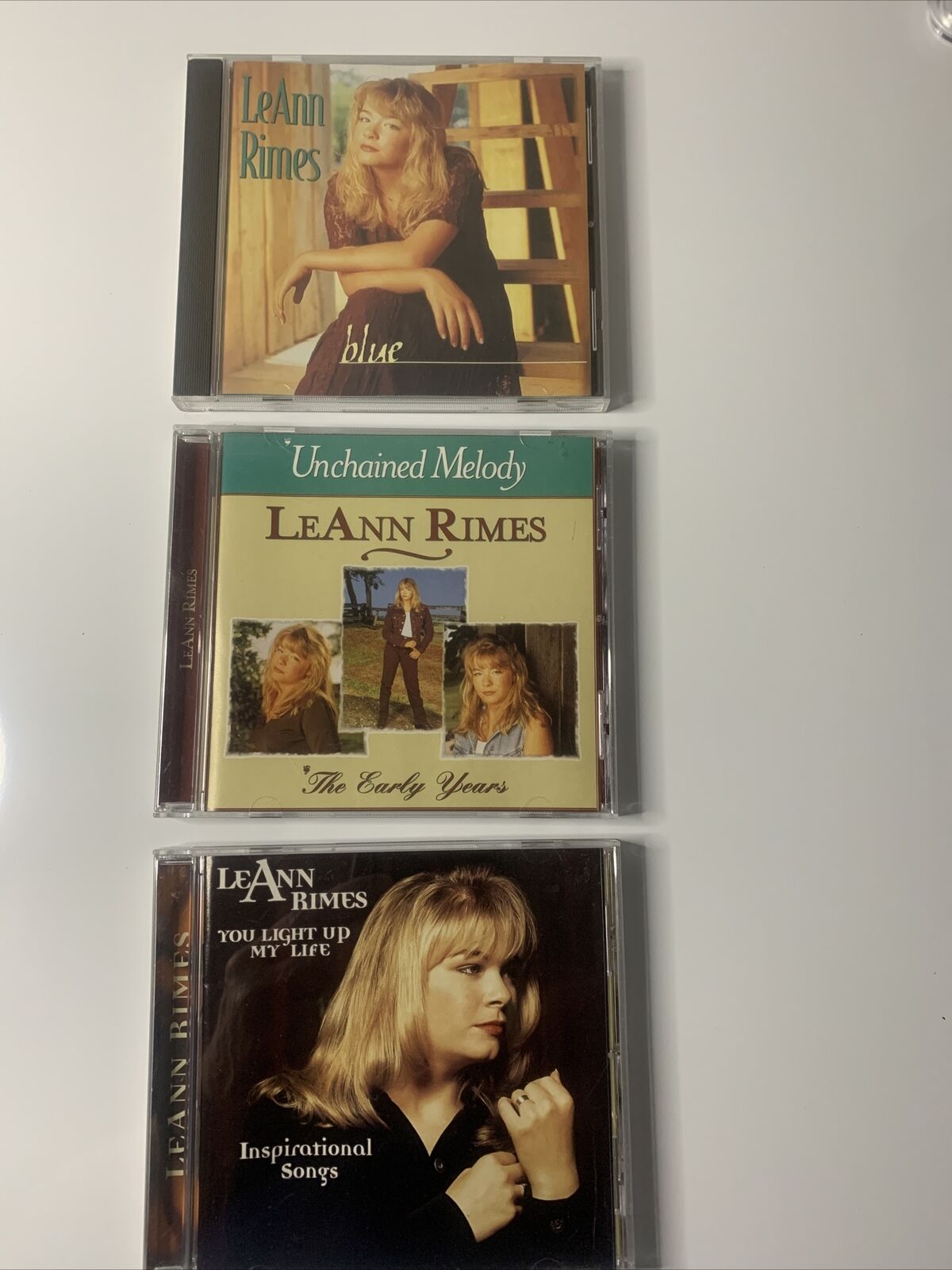 1996 LeAnn Rimes Music CDs Country Inspirational Lot Of 3