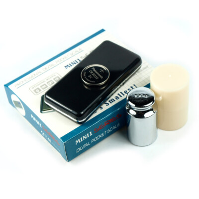 100g x 0.01g High Precision Ultra Mini Digital Pocket Scale +Calibration Weights