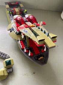 Lego Chima Cragger Command ship 70006 crocodile alligator partial