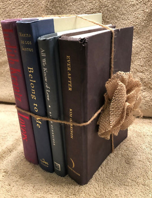 4 VINTAGE BOOKS PACK - Ever After, All we know of love, Belong to  me and Lover