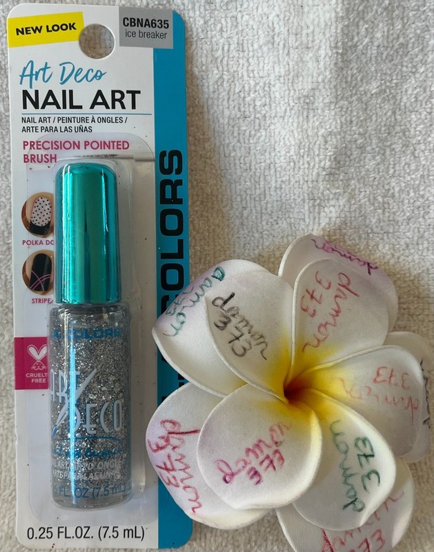 L.A.COLORS ART DECO Nail Art**ICE BREAKER CBNA635**0.25 FL OZ/7.5 mL~NEW~SEALED