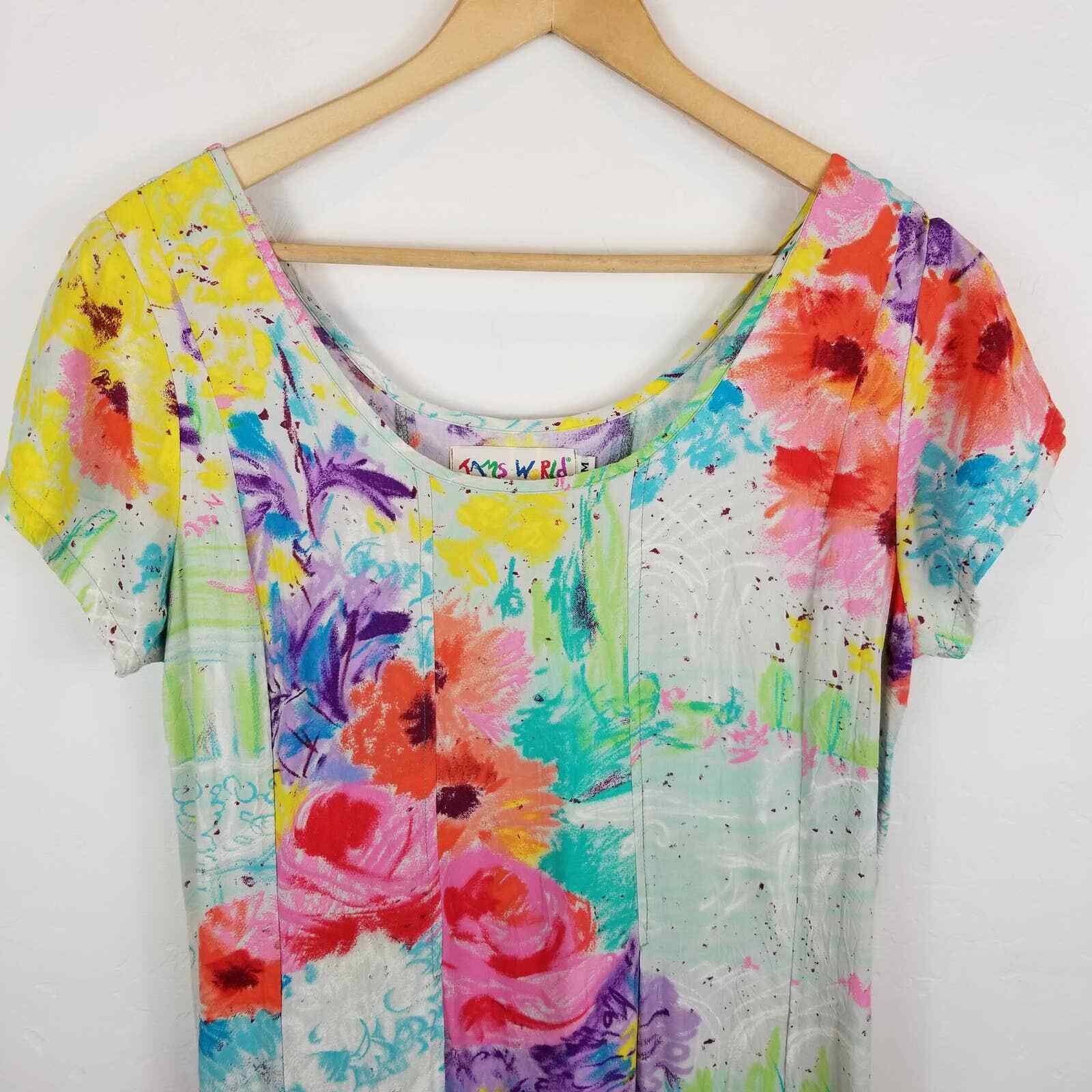 Jams World Women's Gazebo Hawaiian Print Floral Vint… Gem