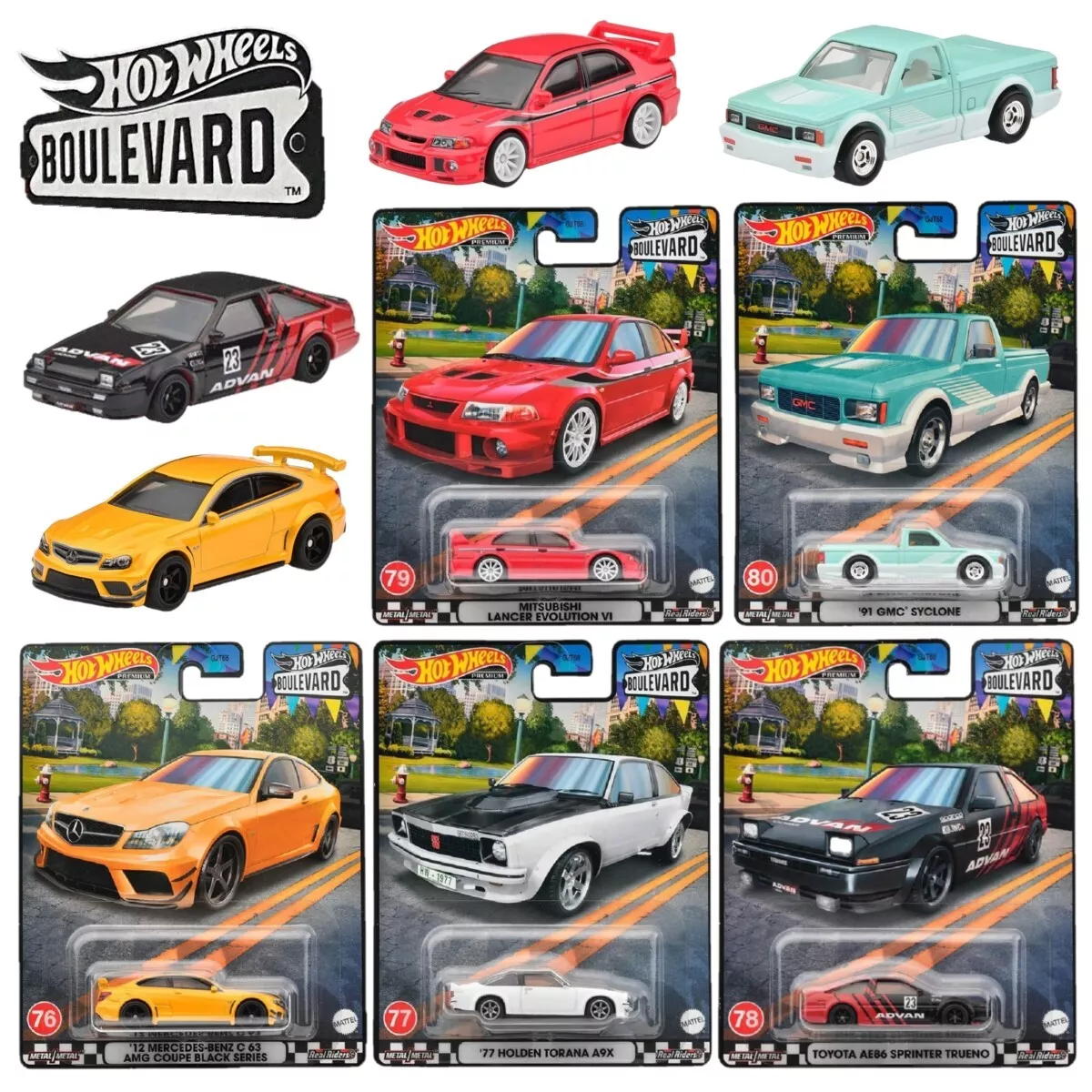 Voitures de collection moulées sous pression Hot Wheels Premium Boulevard  2023 G