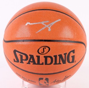 Mohamed Bamba Signed NBA Game Ball Series Basketball (JSA COA) Orlando Magic 