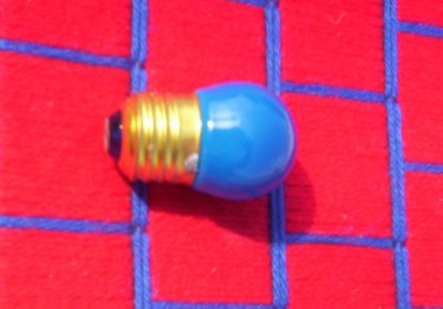 Ceramic BLUE S11 sign 7.5w 130V MARQUEE LIGHT BULB 7.5S11 EXTRAs Ship for $0.07*