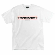 Independent Trucks SHEAR Skateboard T Shirt WHITE
