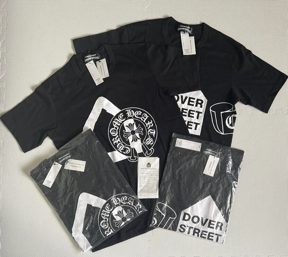 Comme des Garçons Chrome Hearts Dover Street Market T-Shirt Comme des Garçons Chrome Hearts Dover Street Market T-Shirt