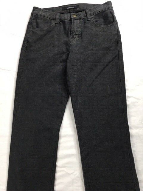 Women's NWT J Brand 620 Mid-Rise Super Skinny Metallic Jeans Size 26
