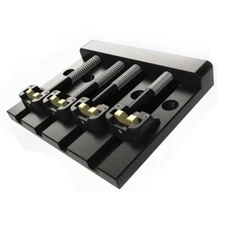 Hipshot 5K400B 4-String Kickass Bass Bridge 5 Hole Configuration Black