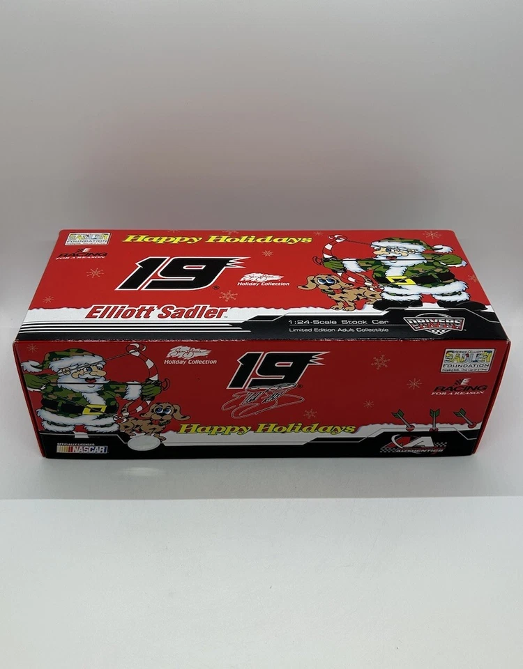 Elliott Sadler #19 Sam Bass Holiday 2007 escala 1:24 ¡¡Cargador fundido a presión!!! Foto 2 de 4