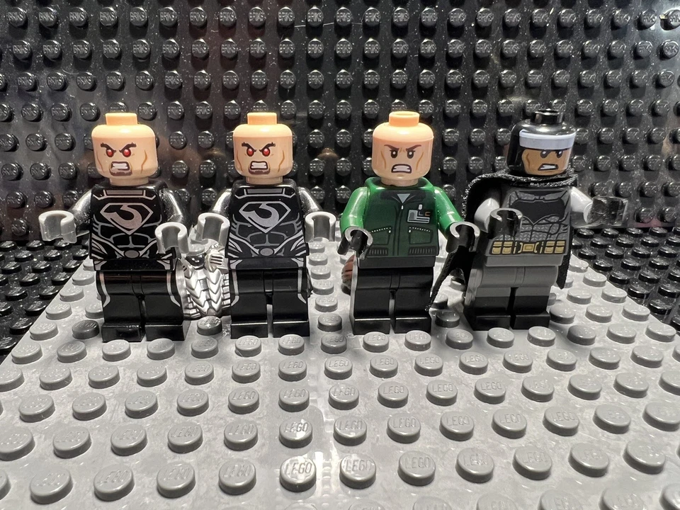 lego dc minifiguras lote Batman General Zod Henchmen. Juguetes Lego Foto 4 de 4
