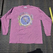 Vtg 90s Feel The Rhythm Of Earth Earthly Concerns Animal Art T-Shirt Size 2XL XX