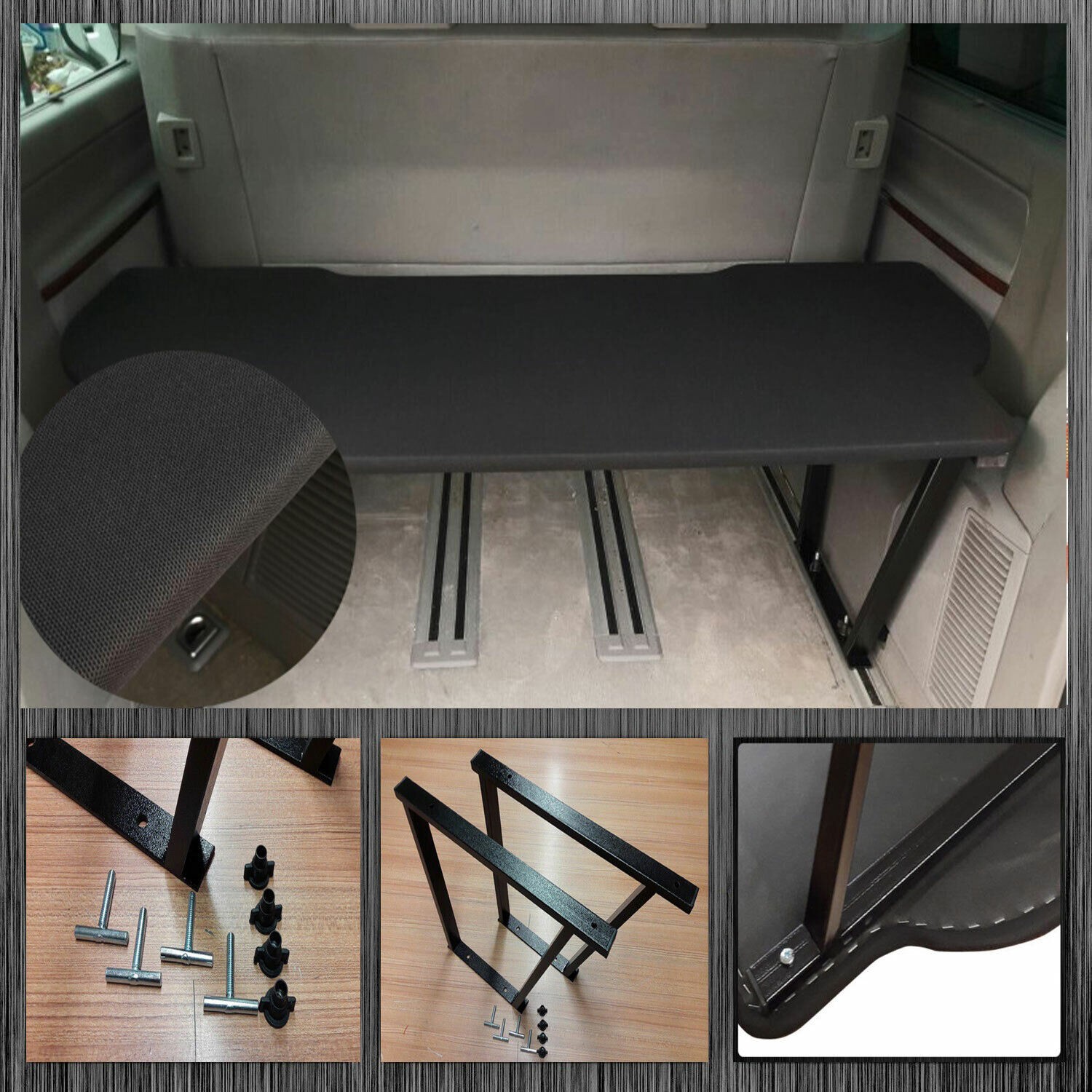 Auto Schlafauflage Matratze Klappmatratze passend  VW T4 T5 T6 Bus Multivan