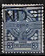 1923. Irlande. Croix celtique. N°45.
