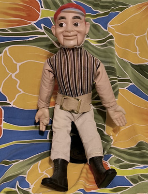 Vintage 1970s ARCHIE The Dummy Ventriloquist Doll Johnson Smith Company ...