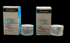 Lot of 2 Neutrogena Hydro Boost Caffeine Eye Gel Cream 0.5oz each 🌊