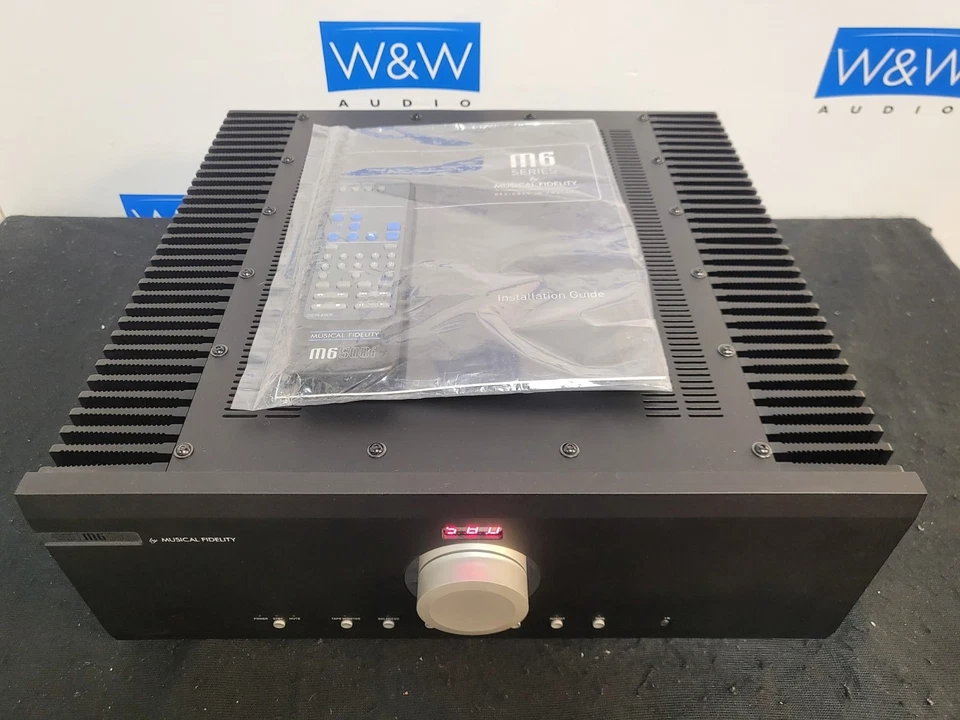 Musical Fidelity M6 500i, High End Vollverstärker, Schwarz inkl. OVP - Bild 2 von 4