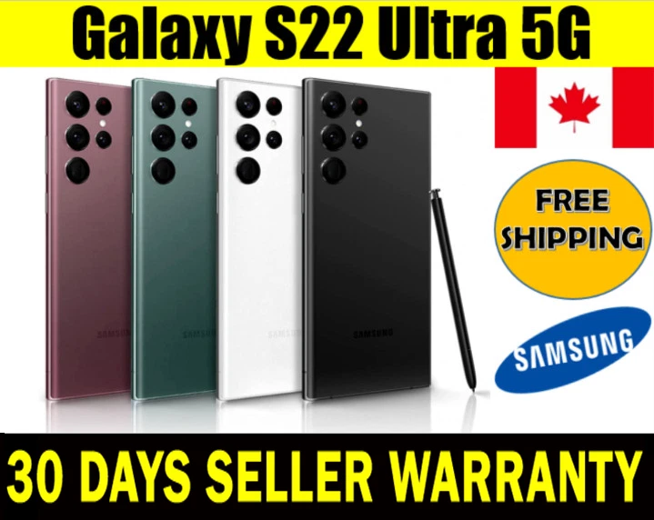 Samsung Galaxy S22 Ultra 5G 128/256G Unlocked Smartphone - Fair