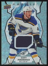2021-22 Upper Deck Ice Rookie Jersey Scott Perunovich RC #118