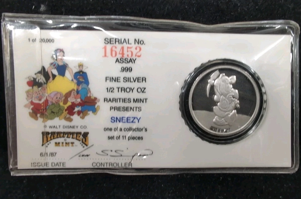 Disney Silver Bullion In Silver Bullion Bars & Rounds for sale | eBay