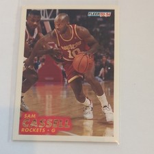 Sam Cassell Card - Fleer 1993/94 - NBA Trading Card #293 Trading Card Vintage