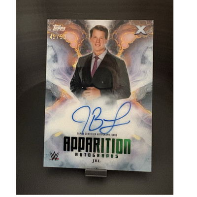 Topps Exalted WWE 2025 ON CARD Auto JBL Apparition Autographs Green /50 #APA-JBL
