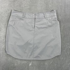 Adidas Women s 8 Gray Skort Performance Skirt Golf Tennis Pickleball