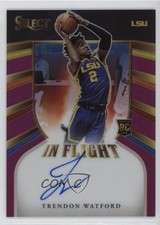 2021-22 Panini Chronicles Draft Picks Purple Prizm /25 Trendon Watford Auto 05ol