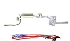 Resonator Pipe Muffler Exhaust System Fits Ford Focus Sedan 2.0l 2005 2006 2007