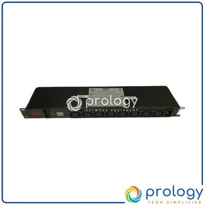 APC AP7920 MasterSwitch Rack 8x C13 Outlets External Power Distribution Strip