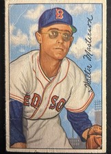 1952 Bowman Walt Masterson #205