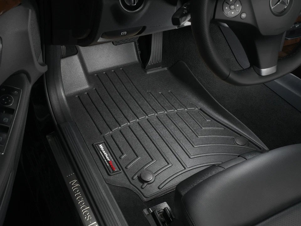 Forro de piso WeatherTech para Mercedes AMG E 63 S 2016-2016 - 1ª fila, negro Foto 2 de 4