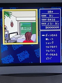 NEC PC Engine HuCARD Zero4 champ 80