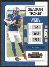 2021 Panini Contenders #11 Stefon Diggs Buffalo Bills 52329