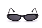 Sunglasses Women Plastic Oval Black Tropical Fashion Fashion Y2K TR0278