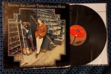 Townes Van Zandt - Delta Momma Blues 1971 Poppy Records PYS-40012 OG Vinyl Lp