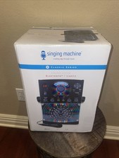 The Singing Machine SML385 Karaoke System W/ Mike - Black Brand New In Box
