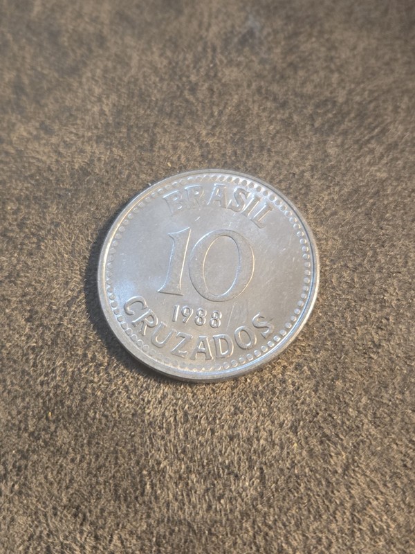 1998 Brazil 10 Cruzados - Lot D