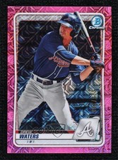 2020 Bowman Chrome Prospects Mega Box Pink Mojo Refractor /199 Drew Waters 0lj0