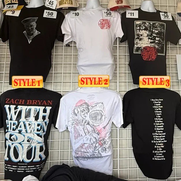 Sale! Zach Bryan Tour With Heaven On Tour 2026 Tampa Florida T
