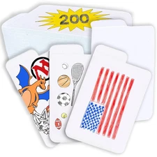200 Collector Quality Trading Card Dividers for Storage Boxes Baseball/Sports...